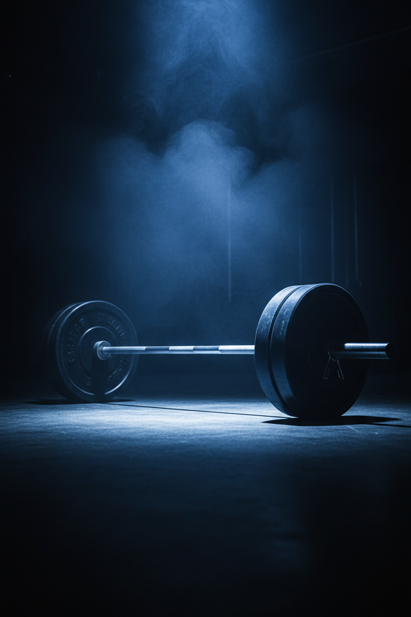 Moody cinematic barbell